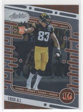 #182 Erick All 2024 Panini Absolute RC Cincinnati Bengals