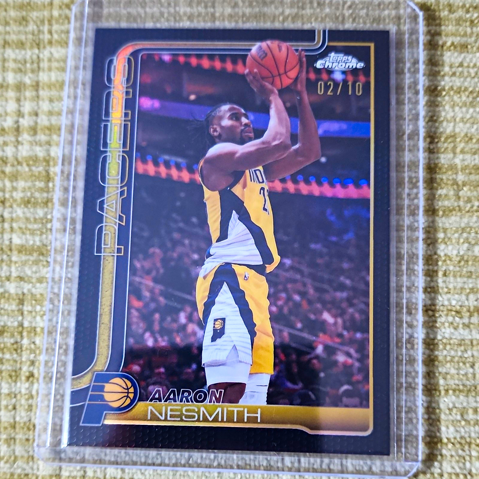 Topps Chrome Update Aaron Nesmith Indiana Pacers 02/10