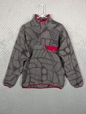 Patagonia Synchilla Snap-T Pullover Fleece Jacket Men's Medium Shale Forge Gray