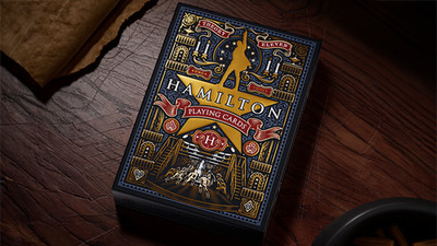 Hamilton Playing Cards by theory11 Musical Poker Kartenspiel blau