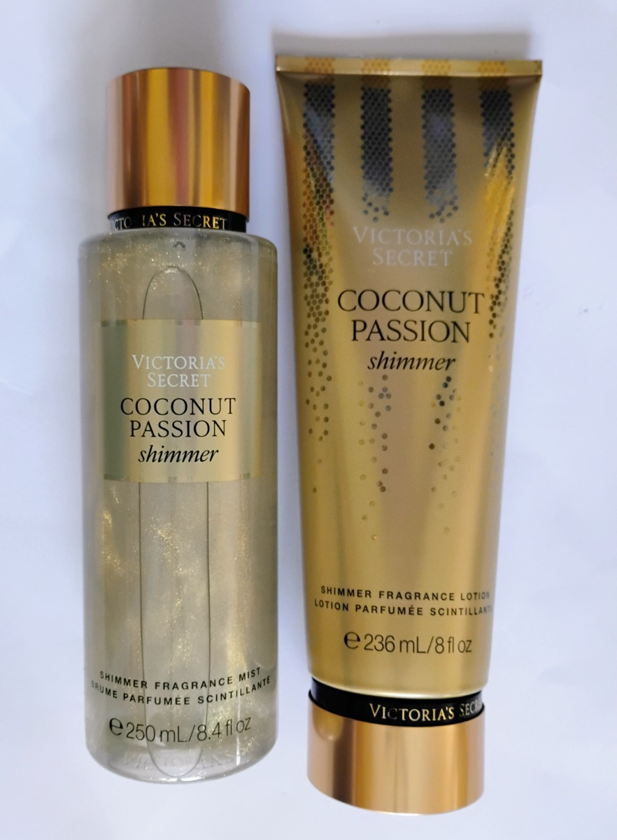 ボディローション Victoria's Secret Coconut PassionShimmer VICTORIA'S SECRET Coconut Passion Shimmer FRAGRANCE BODY