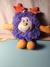 Vintage Rainbow Brite IQ Plush 1983 Hallmark Purple Sprite Mattel Stuffed 12"