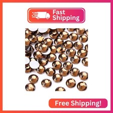 Jollin Glue Fix Crystal Flatback Rhinestones Glass Diamantes Gems for Crafting N