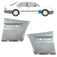Front wing repair panel for Mercedes E-Class W210 1995-2003 / Left+Right / Set