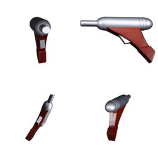 Unisex Padme Naberrie Amidala Cosplay Blaster Guns Prop Halloween Accessories