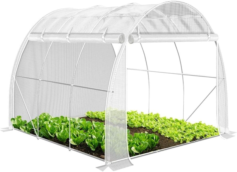 Serre tunnel de jardin 6m2 Vounot pour éviter le mildiou - 2