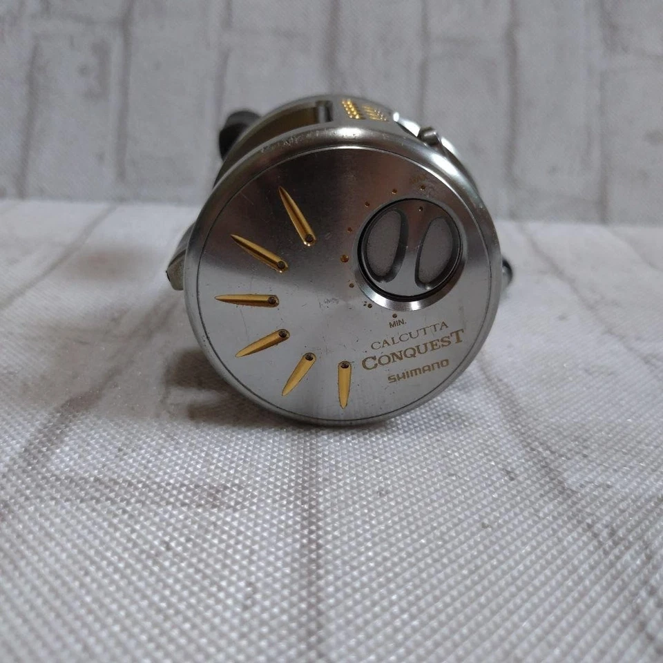 Shimano 03 Calcutta Conquest DC 201 Left Hand Baitcasting Reel Japan  Free Ship - Image 4 of 4