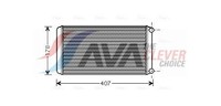 AVA Quality Cooling RE6016 WäRmetauscher, Innenraumheizung