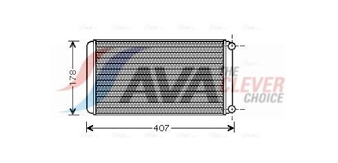 AVA Quality Cooling RE6016 WäRmetauscher, Innenraumheizung-image