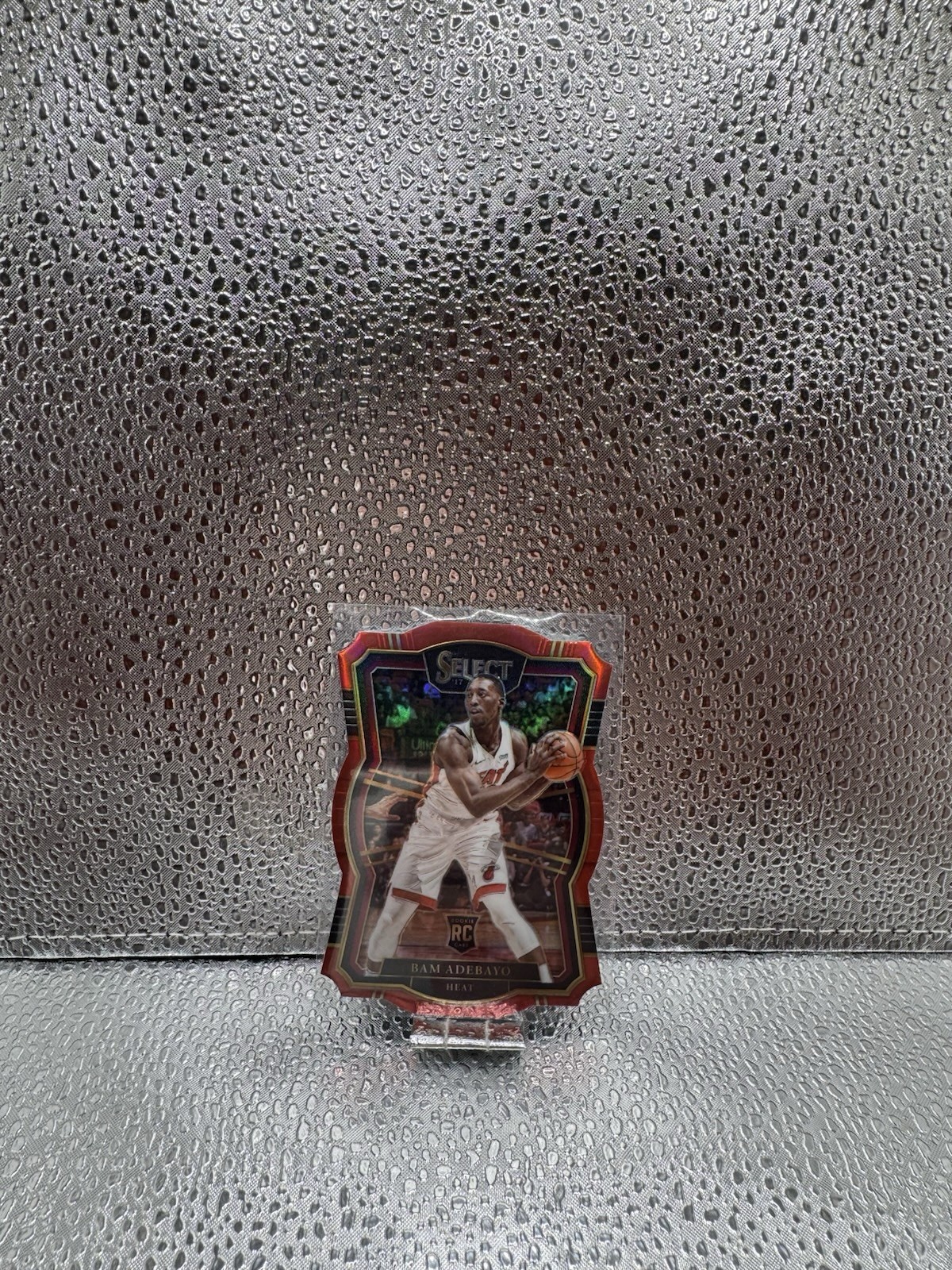 2017-18 Panini Select - Premier Level Bam Adebayo  Red Die-Cut Prizm /135 (RC)