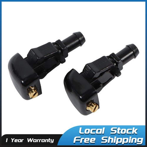 2Pcs Front Windshield Wiper Washer Hood Jet Sprayer Nozzle For Toyota Aygo #98