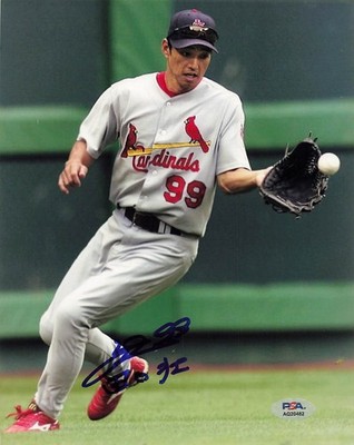 【PSA/DNA AUTO10Togekiss AR 203/193 サイン入り So Taguchi Cardinals Signed 8x10 Photo Autograph PSA/DNA AQ20482