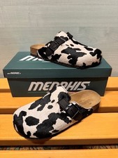 MENPHIS BIO Boston art 1900 in pelle Cavallino Mucca sandalo unisex CHIUSO