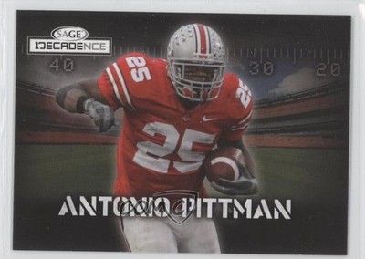2007 SAGE Decadence Antonio Pittman #43 Rookie RC 0a1