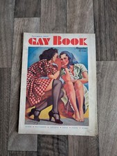 Gay Book - Men's Vintage Magazine - November 1937- Incomplete