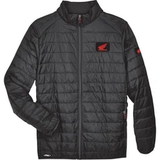 Factory Effex Honda Puffer Jacket - Black - 2XL 28-85318