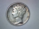 1931-D MERCURY DIME NICE CONDITION