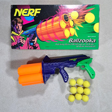 2000 NERF N-strike Ballzooka Mp150 Ball Blaster Motorized RARE for