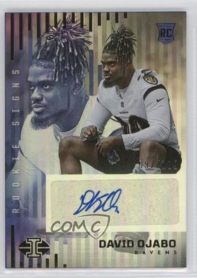 2022 Panini Illusions Rookie Signs 97/199 David Ojabo #RS-DO Auto RC 9r9