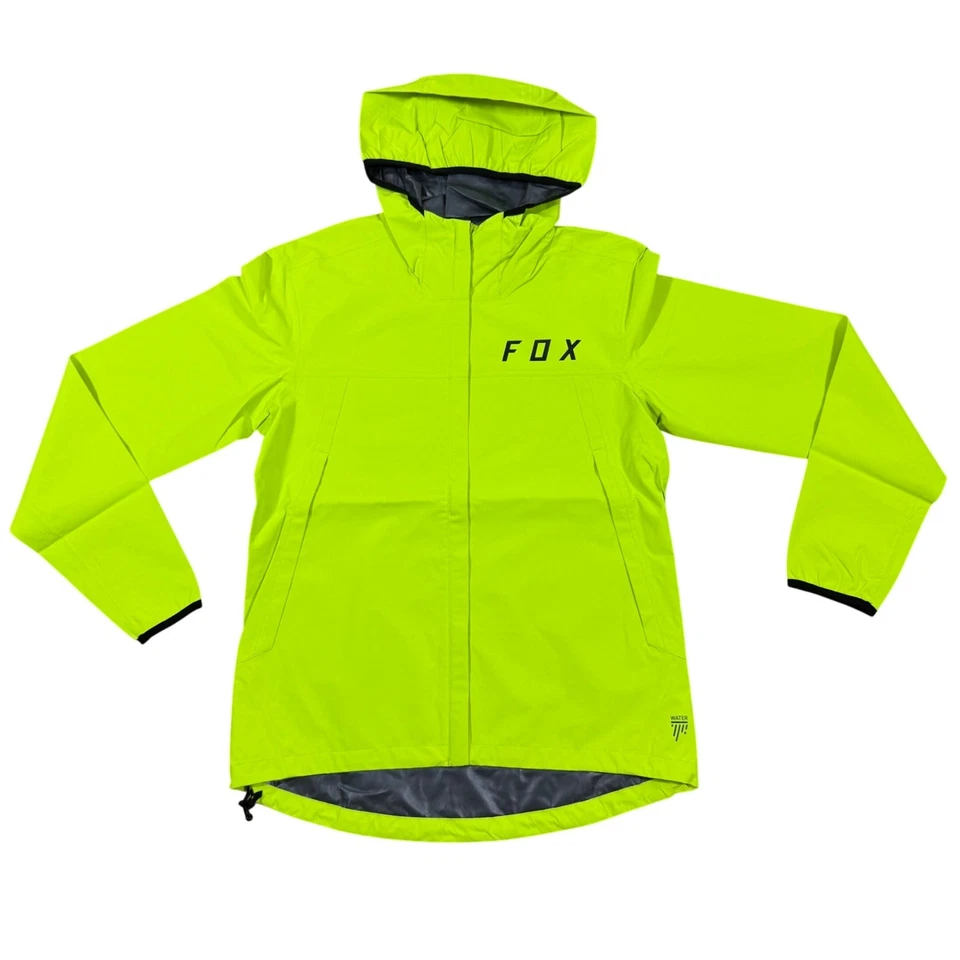 Fox Racing Ranger 2.5L Water Jacket Flo Yellow Men's Large Waterproof NEW - Image 2 of 4
