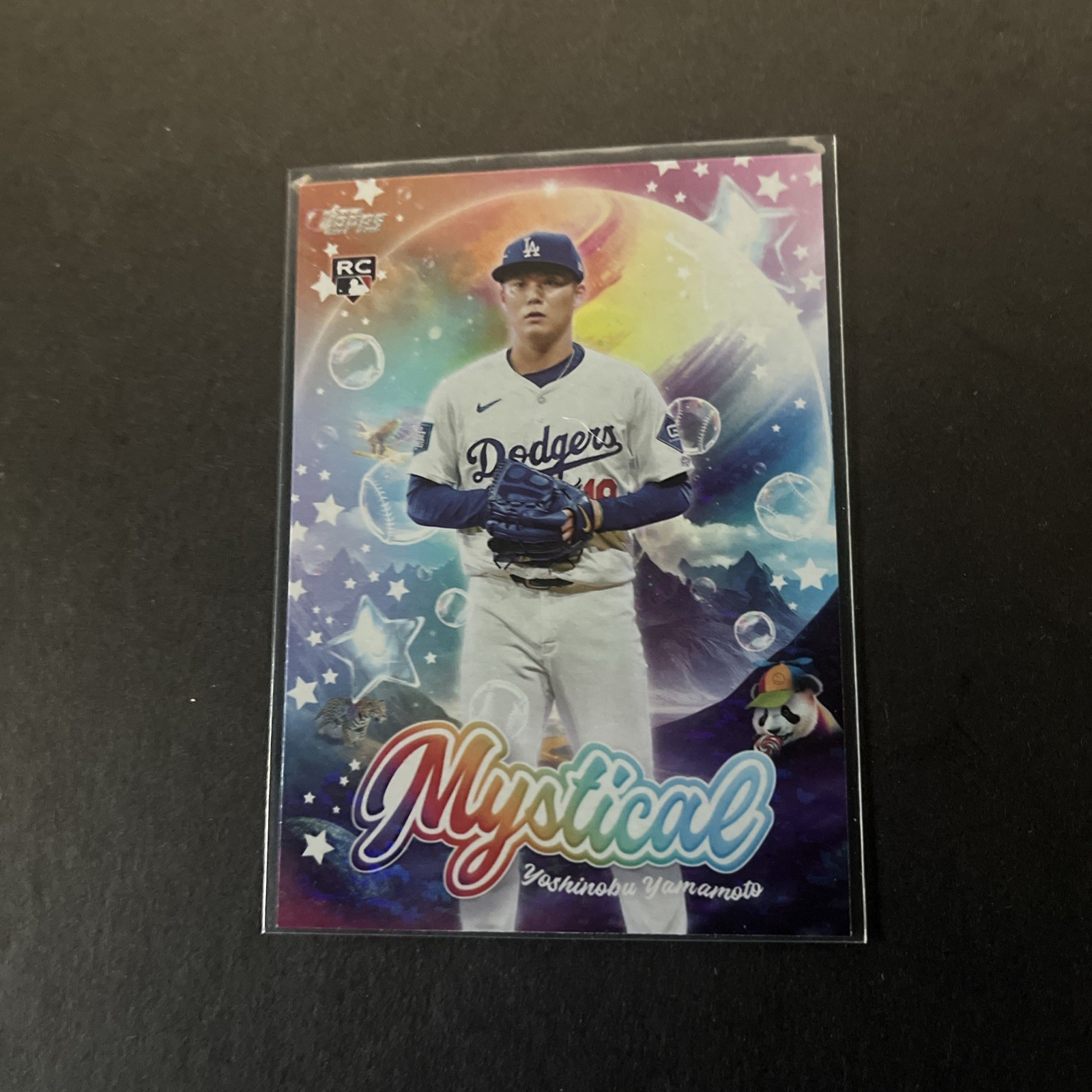 2024 Topps Update Series - Mystical Blue #MYS-13 Yoshinobu Yamamoto (RC)