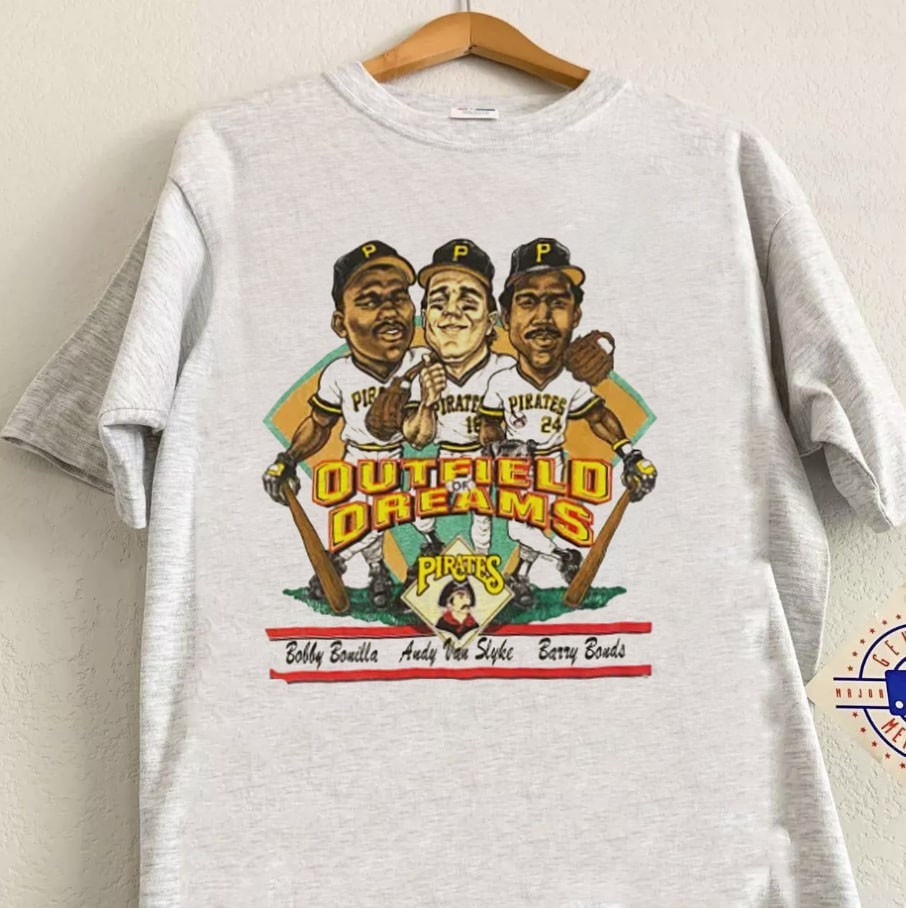 ウェア VINTAGE 90s MLB PITTSBURGH PIRATES Vintage 90s Pittsburgh Pirates Caricature T Shirt MLB Baseball