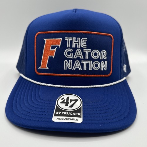 Cappello snapback camionista patch locale Florida Gators '47 blu royal - Foto 2 di 17