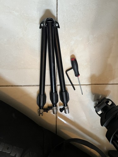 Manfrotto 501HDV tripod head with manfrotto tree section, 2 stage - Picture 8 of 11