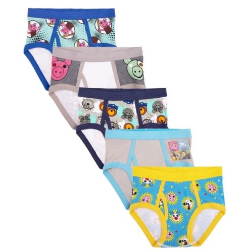 Calzoncillos niño 100 % algodón personaje cerdito talla 6 - Imagen 1 de 2