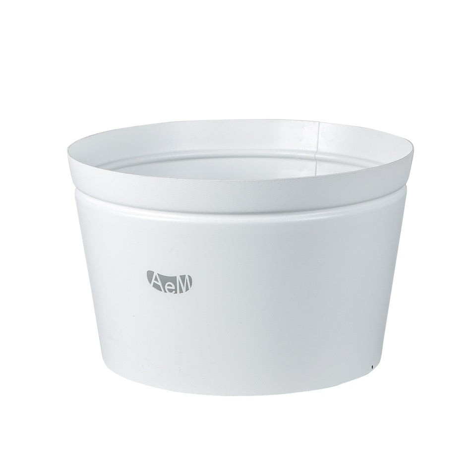 Arti & Mestieri Vaso Portalampada Bianco Ferro | Trend Arredamento 2024