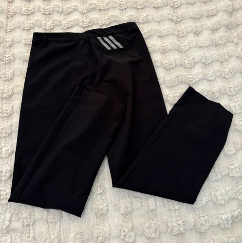 Adidas Primegreen Adi Golf Athletic Pants. Black. Girls Youth L - Picture 3 of 17