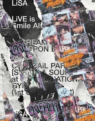 LiSA LiVE is Smile Always iSCREAM COCKTAiL PARTY SWEET SOUR LTD ED BD JP