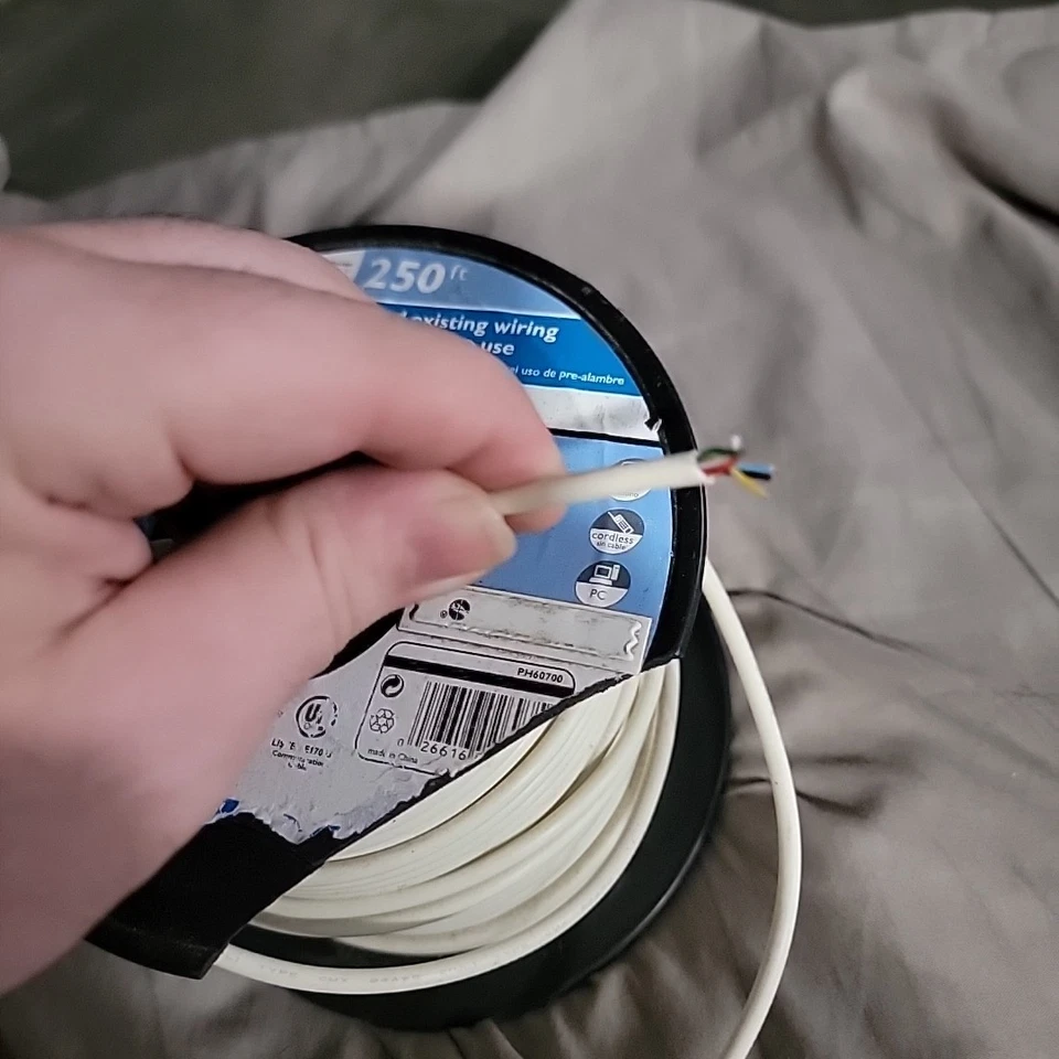 Round CMX-UL 6 Conductor Wire 200' Ft+ Conductor 3 Line PH60700 - Image 4 of 4