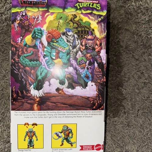 Mattel Turtles of Grayskull LEATHERHEAD Deluxe Figure Master Of The Universe - Picture 4 of 6