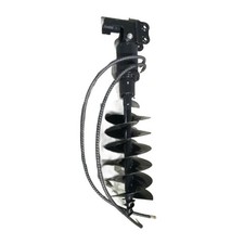 200mm AGT Hydraulic Auger Attachment Mini Excavator Post Hole Drill 1-1.5 Ton