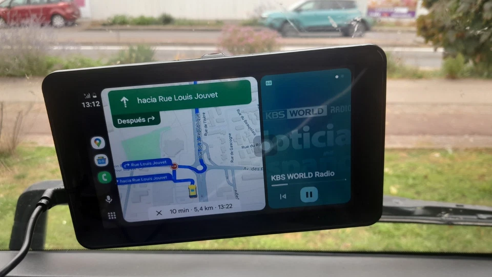 Autoradio Bluetooth Estéreo Coche Con Apple Carplay Android Auto Cámara Trasera - Imagen 2 de 4