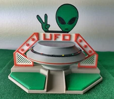 UFO Model Ride - N Scale - Motorized