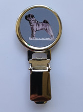 Shar Pei Dog Show Ring Number Clip