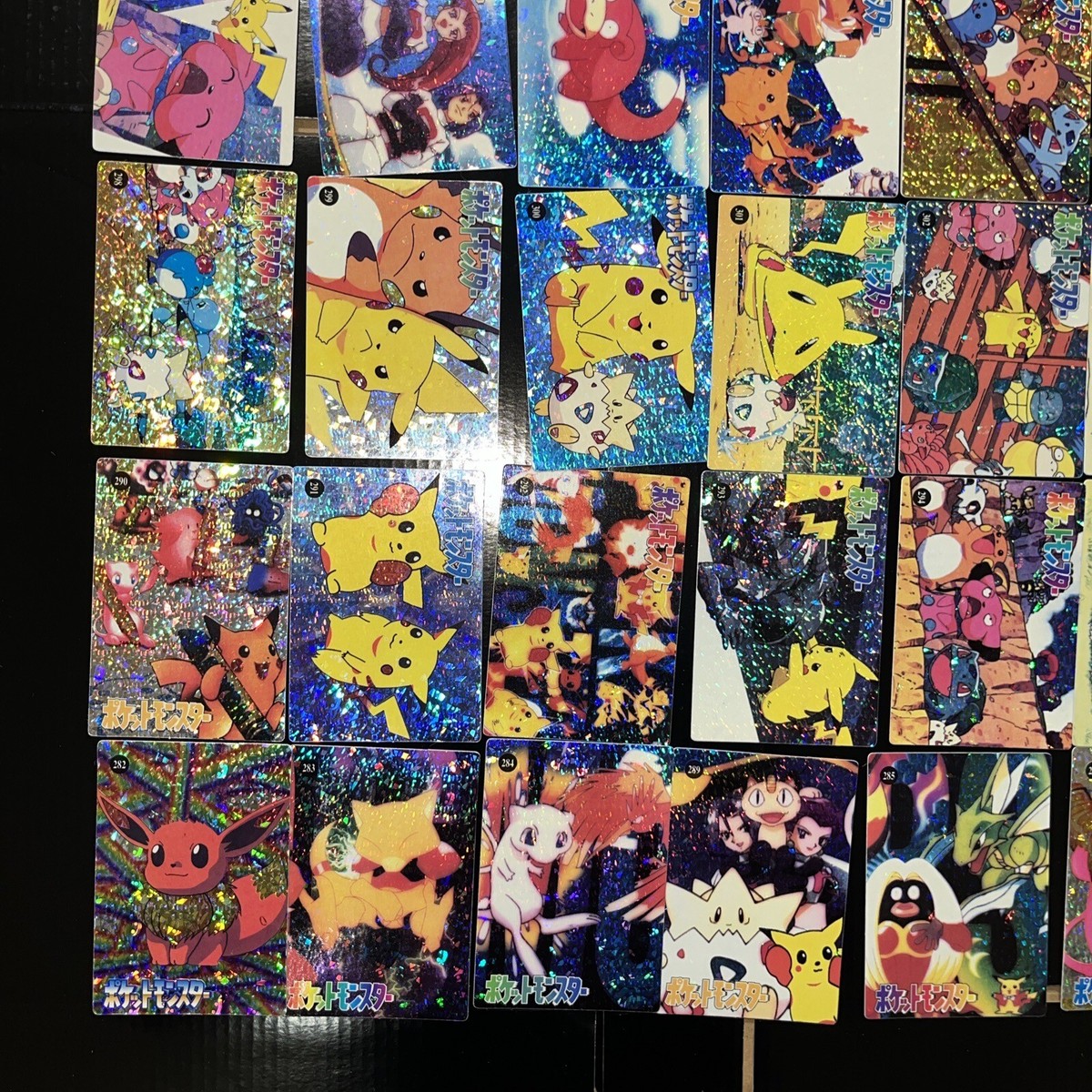 Pokemon Vintage Pocket Monsters Vending HOLO Prism Sticker (43