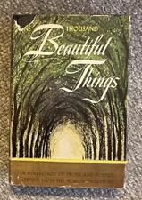 Marjorie Barrows (ed.) ONE THOUSAND BEAUTIFUL THINGS SPENCER PRESS 1957  HC/DJ