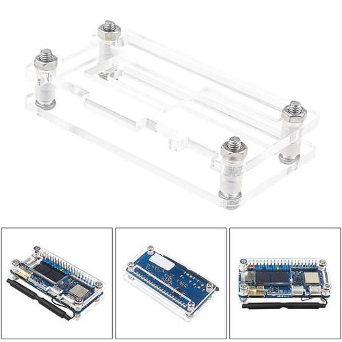 Für Single Board Pi Zero 2 W Acrylgehäuse Transparente Hot L5E9 J8C6 I4D4 T2L1 - Afbeelding 8 van 14