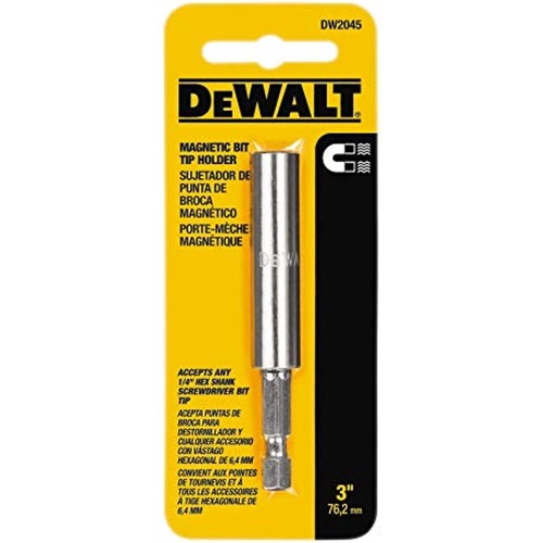 DEWALT DW2045 Profesional Soporte de Punta de Broca Magnética de 3 Pulgadas - Imagen 2 de 3