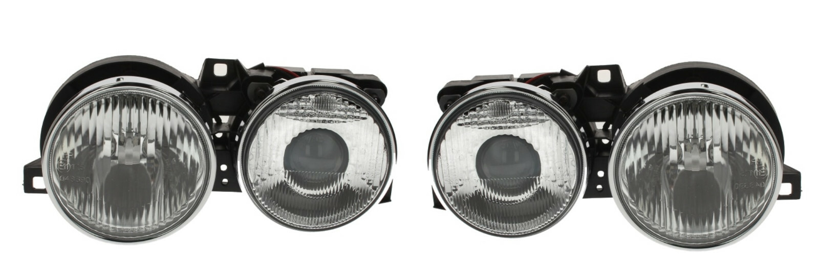 Phare avant gauche droit BMW E30 1982- bloc optique double halogène pour réglage électrique