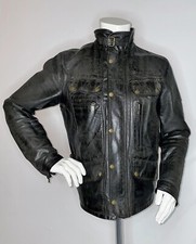 BELSTAFF Herrenlederjacke Mod. MAPLE / Antique Black / Gr. M