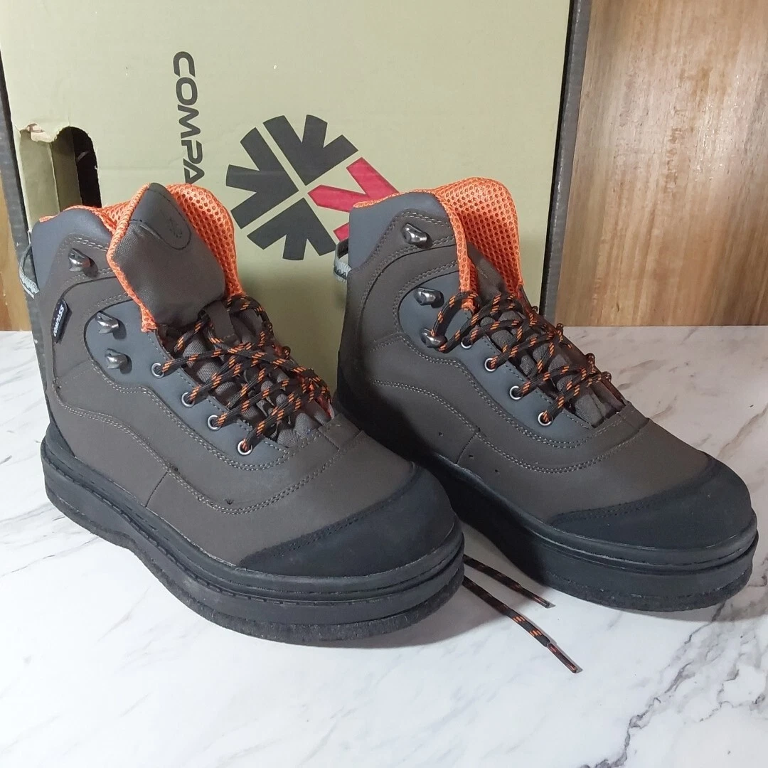 Compass 360 Tailwater Cleat II Sole Wading Shoe Men's Storm Gray Sz 9 2414355
