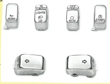Harley touring hand controls switch housing buttons caps electra glide flhti 