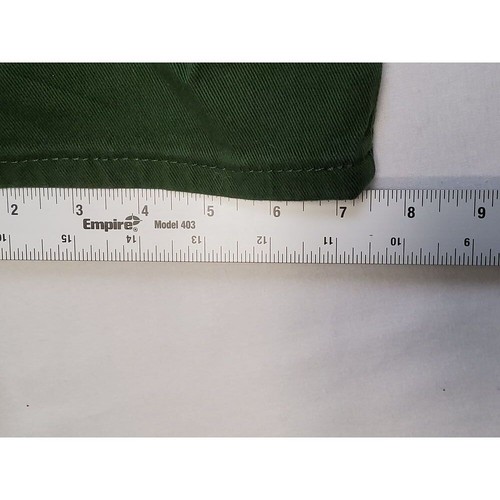 Gloria Vanderbilt Jeans Womens 12 Green Amanda Twill Straight-Leg Slimming NWT - Picture 10 of 10