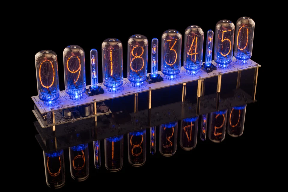 IN-18 Nixie Tube Clock [4, 6, 8 Tubes Boards] [WITHOUT TUBES] 12/24H SlotMachine - Image 4 of 4