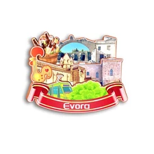 Eyora PORTUGAL Refrigerator magnet 3D travel souvenirs wood craft gifts