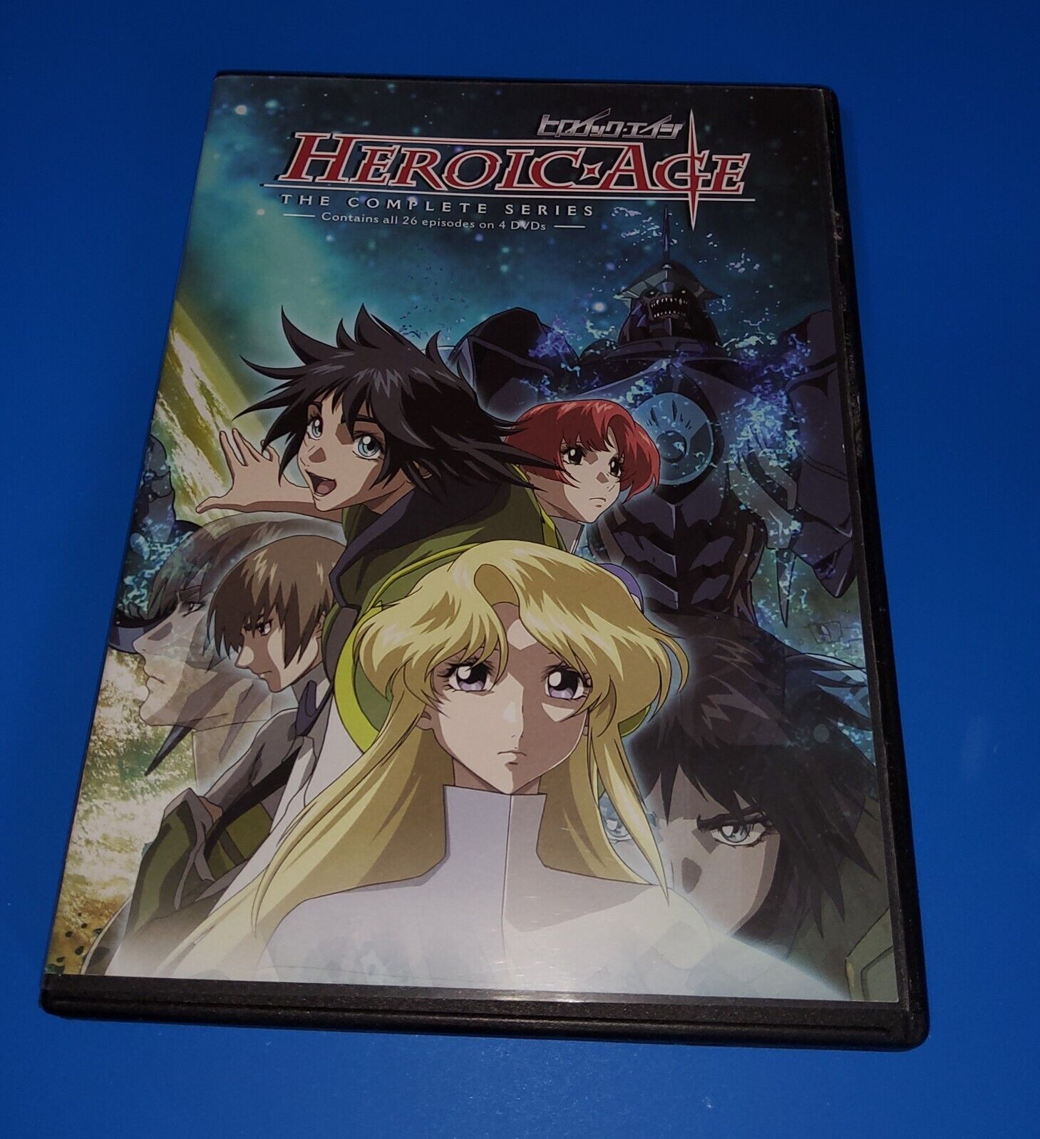 Heroic Age The Complete Series DVD 4-Disc Set S.A.V.E. Sci-Fi Anime